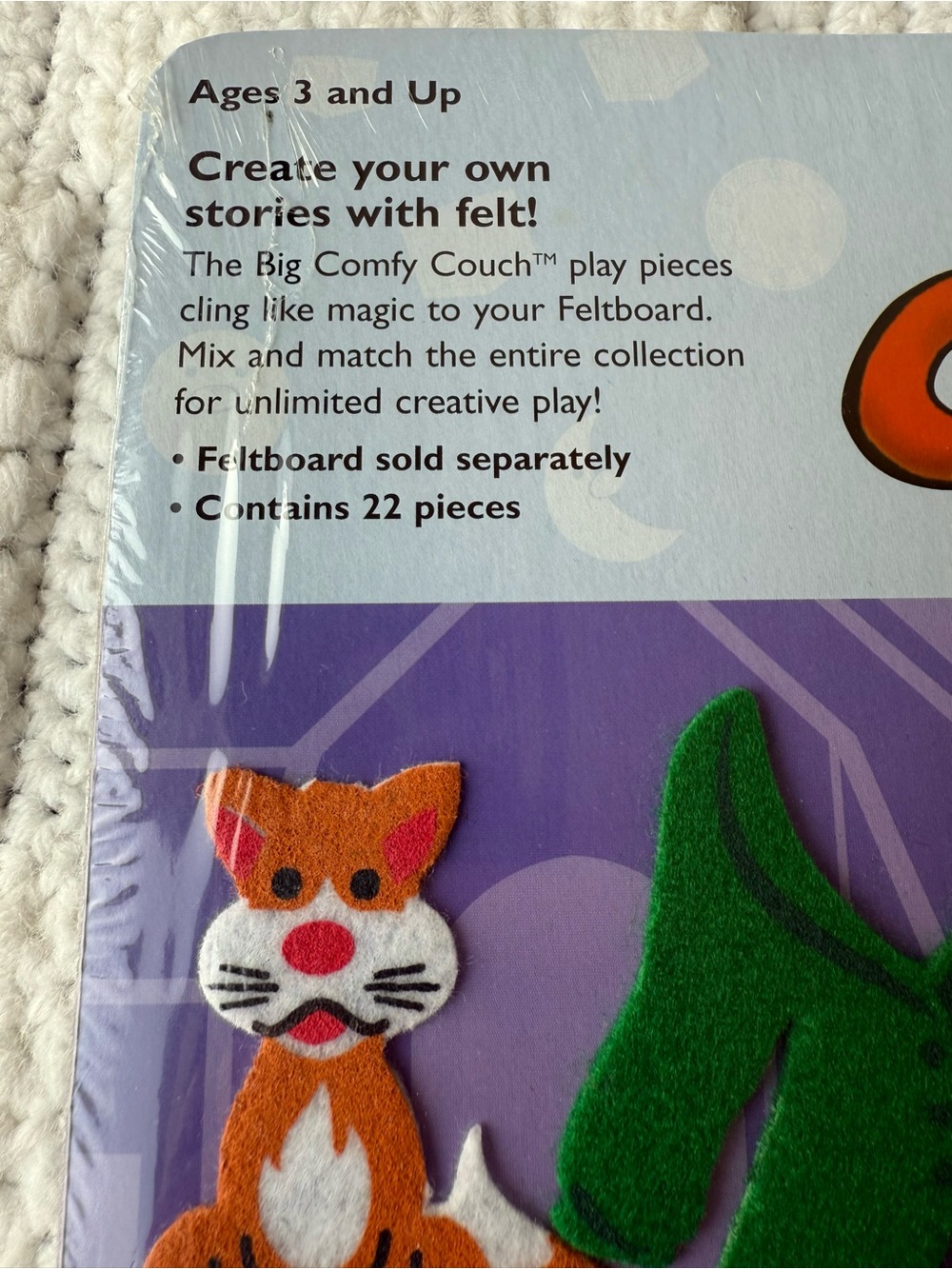 The Big Comfy Couch Felt Story Board - Picture 4 of 8